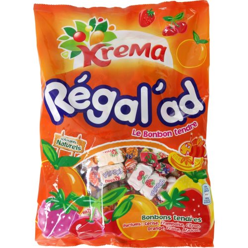 Auswahl an Süßigkeiten Krema Regal'Ad