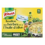 Bouillon Aux Herbes & Huile d'Olive Knorr - My French Grocery