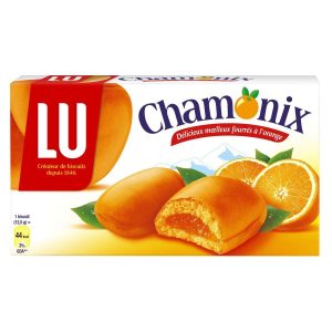 Chamonix Orange Gefüllte Kekse