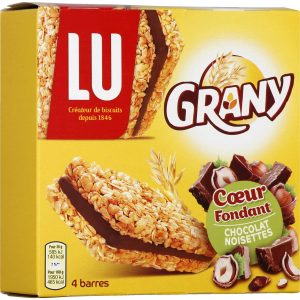 Barres Noisettes & Chocolat Grany -  My French Grocery