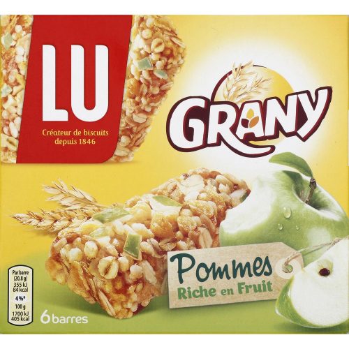 Barres Pommes & Céréales Grany -  My French Grocery