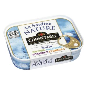 Sardines Nature Connétable - My French Grocery