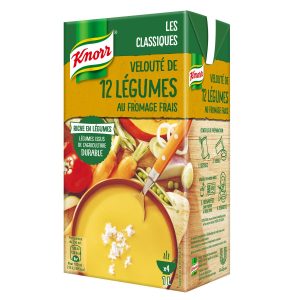 Soupe Velouté 12 Légumes & Fromage Frais Knorr - My French Grocery