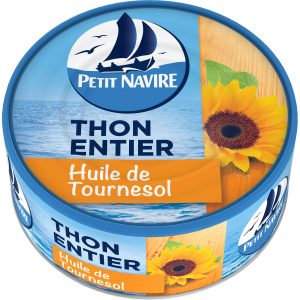 Thon Entier A L'huile De Tournesol Petit Navire - My French Grocery