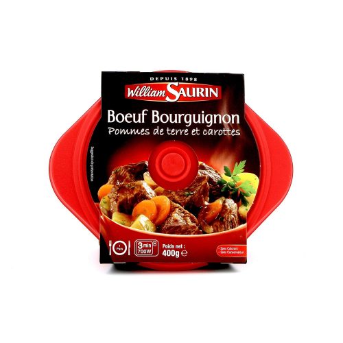 Cooked Burgundy beef stew William Saurin - My French Grocery
