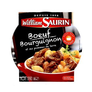 Cooked Burgundy beef stew William Saurin - My French grocery