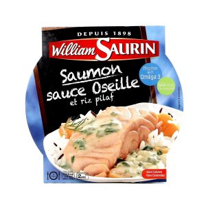 Saumon Sauce Oseille Et Torsades William Saurin - My French Grocery