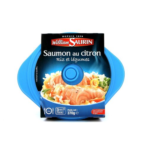 Salmon With Lemon & Rice William Saurin - My French Grocery