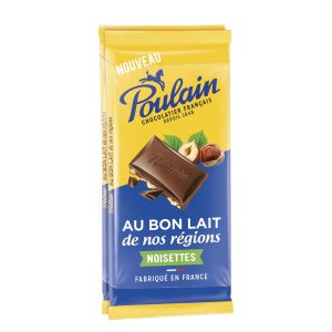 Chocolat Au Lait & Noisettes Poulain - My French Grocery