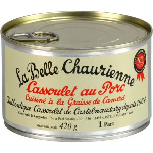 Cassoulet Au Porc & Graisse De Canard La Belle Chaurienne - My French Grocery