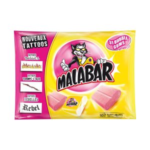 Chewing-Gum Tutti Frutti Malabar - My French Grocery