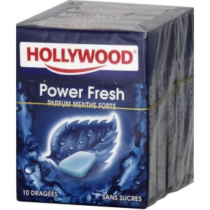 Chewing-Gum Menthe Power Fesh Hollywood - My French Grocery