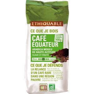 Café Moulu Bio - Equateur Ethiquable - My French Grocery