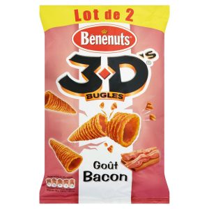 2 X Bénénuts 3D Bacon - My French Grocery