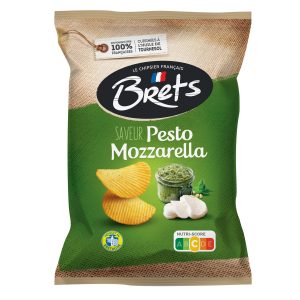 Bret's Kartoffelchips - Pesto & Mozarella