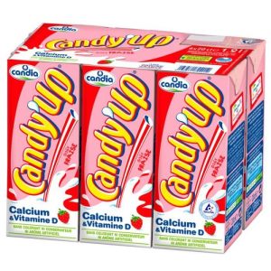 Candy'Up Erdbeer-Milch-Drink