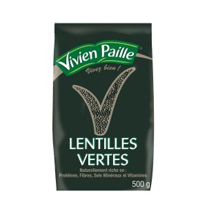 Lentilles Vertes Vivien Paille - My French Grocery