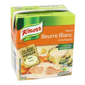 Sauce Beurre Blanc Échalote Knorr- My French Grocery
