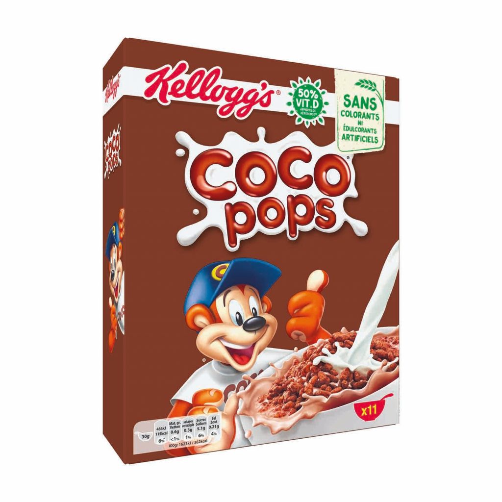 Cereal De Arroz Inflado Con Chocolate Coco Pops
