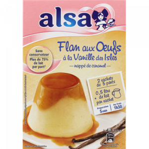 Préparation Flan Oeufs & Vanille Alsa - My French Grocery