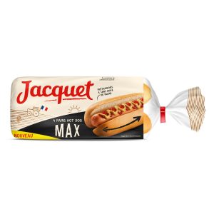 Jacquet Maxi Hot-Dog-Brötchen