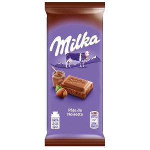 Milka Milchschokolade Mit Haselnusspaste X2