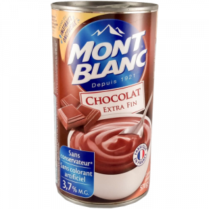 Crema De Postre De Chocolate Mont-Blanc
