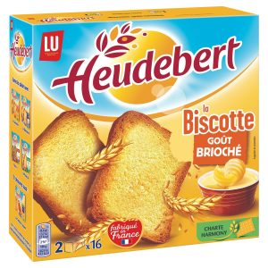 Biscottes Goût Brioché Heudebert - My French Grocery