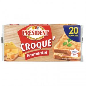 Emmentaler „Croque Monsieur“ Käsescheiben Président