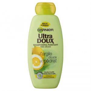 Shampooing Purifiant à L'Argile Douce Garnier Ultra Doux - My French Grocery