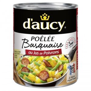 Gekochtes Gemüse „Poelée Basquaise“ D’Aucy XL