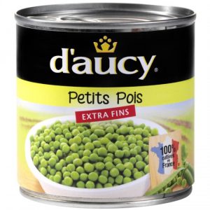 Petits Pois Extra Fins D'Aucy - My French Grocery
