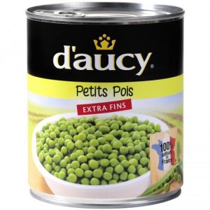 Petits Pois Extra Fins D'Aucy XL - My French Grocery