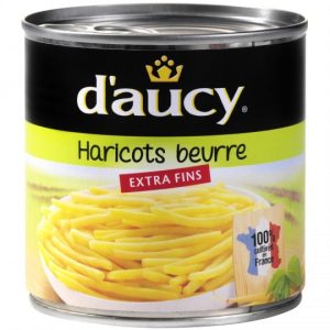 Haricots Beurre Extra Fins D'Aucy - My French Grocery