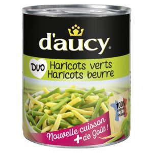 Duo Green & Butter Beans D'Aucy