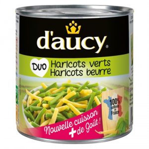 Duo Green & Butter Beans D'Aucy