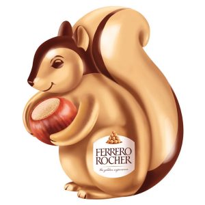 Eichhörnchen Milch Osterschokolade Ferrero