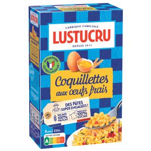 Nudeln Coquillettes Lustucru