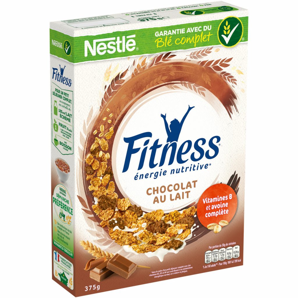Cereales De Chocolate Con Leche Nestlé Fitness
