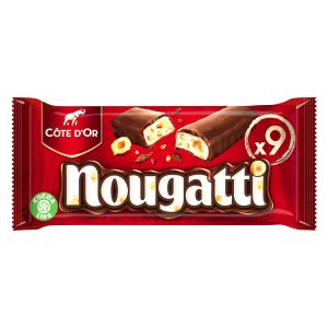 Barres Chocolat Au Lait & Nougat Nougatti
