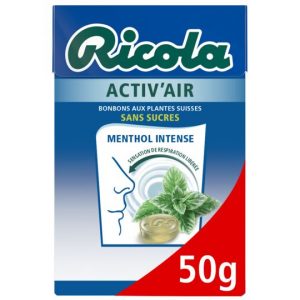 Caramelos Ricola Activ'Air Menthol