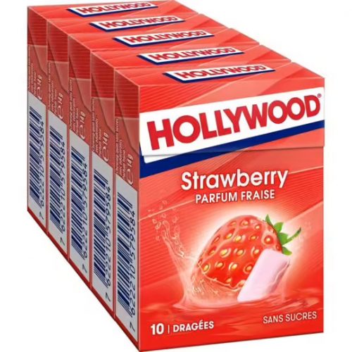 Chewing-Gum Fraise Hollywood