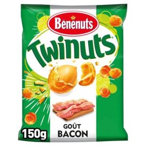 Cacahuètes Goût Bacon Twinuts
