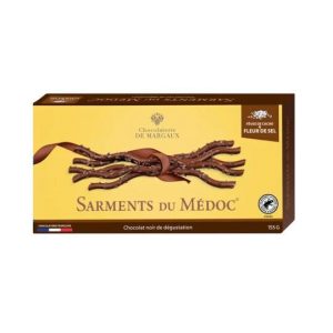 Dunkle Schokolade & Salzblüte Sarments Du Médoc Chocolaterie De Margaux (Cémoi)